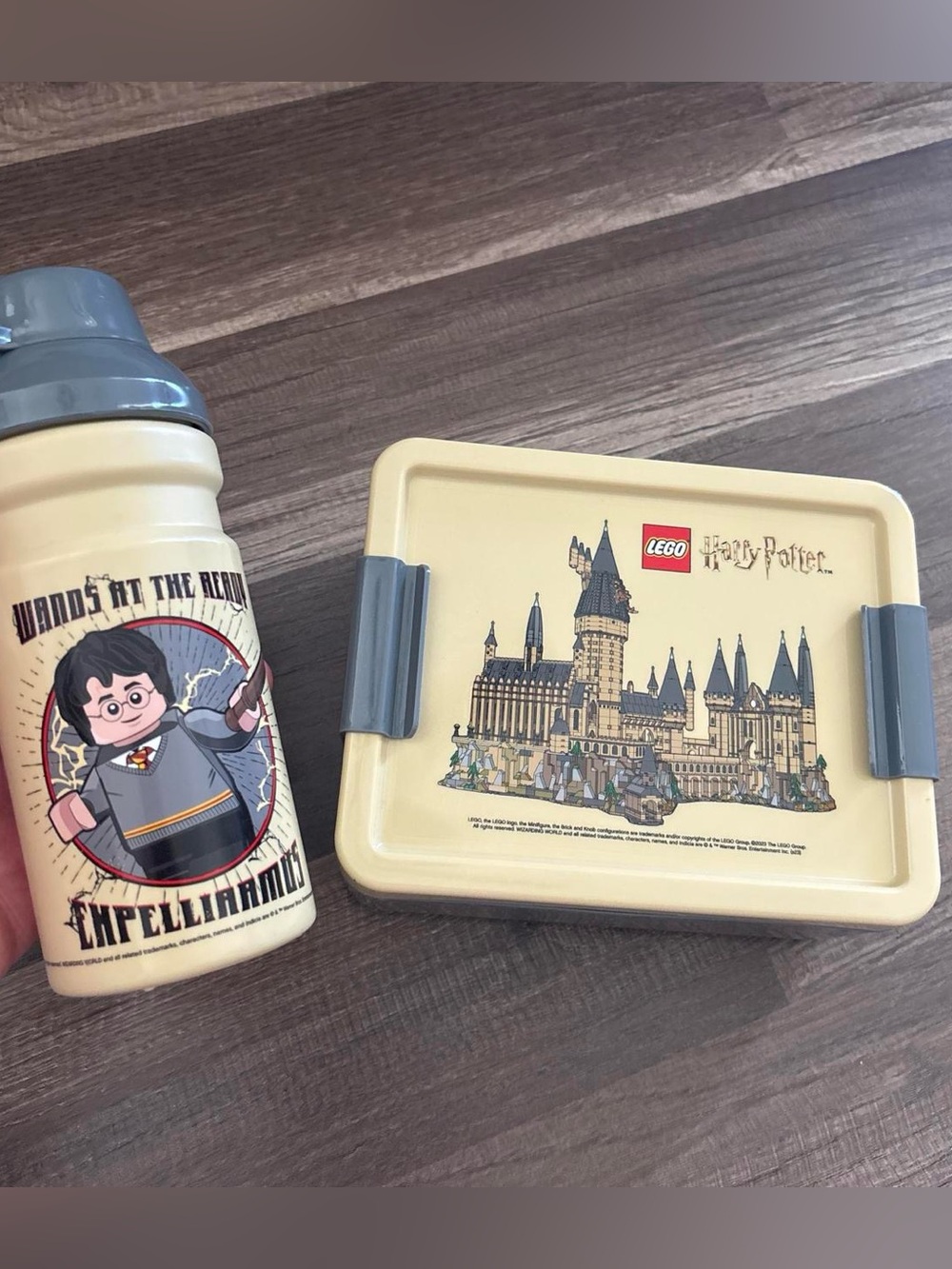Lego Hogwarts Harry Potter kids lunch box set